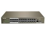 Switch 24 Poe 10 100 250W Rack