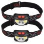 Lumina Ultra-light Rechargeable LED Headlamps Pack Of 2