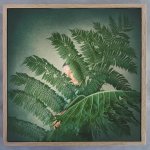 Safe Place Art Print - 100 X 100CM Framed Canvas With Natural Wood Frame