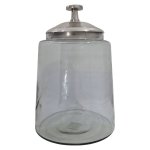 Glass Jar For Biscuits With Lid 27CM