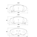 Kbc Brake Pads Front For Hyundai Grand I10