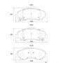 Kbc Brake Pads Front For Hyundai Grand I10