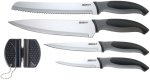 1 Piece Stainless Steel Multipurpose Knife & Sharpener Set