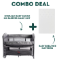 Emerald Baby Sarah Co Sleeper Camp Cot + Easy Breather Mattress Combo Deal