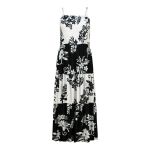 Smocked Strappy Midi Dress