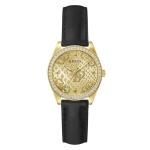 Guess Black Gold Tone Analog Watch