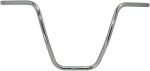 Og Lowrider Dyno Ape-hangers 22.2MM Bike Handle Bars Steel Cruiser Handlebars In Black & Chrome 13.5" 16" 20" 24" Sizes Classic