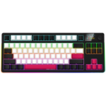 Lorgar KBP70TKLW Wireless Tkl Mechanical Gaming Keyboard Pro Black red En Layout