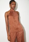 Textured Halter - Brown