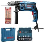 Bosch - Impact Drill Gsb 16 Re & Alpen Masonry Drill Bits 3PIECE