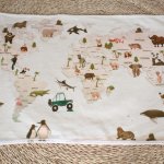 Fleece Blanket World Explorer Jeep Ranger Set