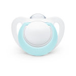 Nuk Silicone Genius Soother 0-6 Months Turq white
