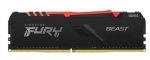 Kingston Fury Beast Rgb 16GB 1X16GB DDR4-3600MHZ CL18 1.35V Black Desktop Memory
