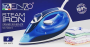 Enzo EN-60013 Automatic Power-off Self-cleaning Anti-drip Professional Electric Steam Iron