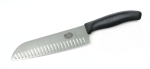 Victorinox Swiss Army Victorinox - Santoku Knife Fluted 17CM - Black
