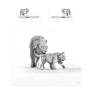 Lion Cub Leeu Welpie Panthera Leo By Fanie Heymans Duvet Cover Set King