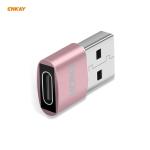 Enkay ENK-AT105 USB Male To Usb-c Type-c Female Aluminium Alloy Adapter Converter Support Quick Charging & Data Transmission R