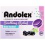 Andolex Soothing Relief Dual Action Lozenges Blackcurrant 24S