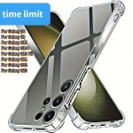 Protect Your For Samsung Galaxy With Our Transparent Shockproof Phone Case - Perfect Fit For S8 S9 S10 S10 PLUS S23 S22 S21 S20
