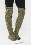 Footwork Chandra Long Boot - Camouflage
