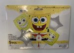 Spongebob Balloons 5 Pieces
