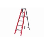All Fibreglass Single Sided Ladder Industrial A-frame 6 Steps 1.8M FGS6-ALL-SS