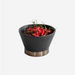 Century Bowl Small - Black gold