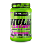 Nutritech Hulk Gainer - Anabolic Muscle Builder - 1KG - Incredible Strawberry