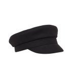 Maison De Karl Baker Boy Cap -black