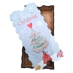 Wooden Chocolate Box Christmas Tree 18CM