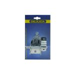 - Pad Bolt - Galvanized - Oval - 100MM - 1 CARD
