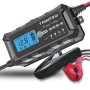 Tankpow 6-AMP Automotive Battery Charger 6V And 12V Smart Car Battery Charger Trickle Charger Battery Maintainer And Desulfator Float Charger For Car