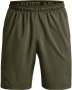 Men's Ua Woven Graphic Wordmark Shorts - Marine Od Green / LG