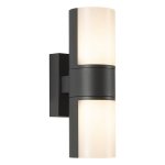 Eurolux Cyra Outdoor Up And Down Wall Light Grey LED 16.1W 3000K Livestainable