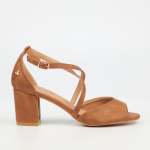 Heather 1 Heel - Tan - Tan 4