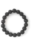 Man Beaded Bracelet - Lava 6CM