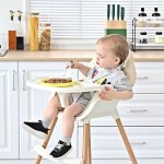 2 In 1 Baby High Chair Baby Feeding Chair Baby Booster Chair