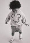 Crew-neck Sweatshirt - Grey