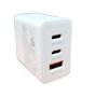 Super Fast 65W Pd Power Adapter Trio Charger White