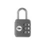 YP1/28/121/1G Combination Padlock - Grey