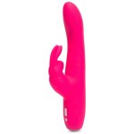 - Slimline Curve Rabbit Vibrator Pink