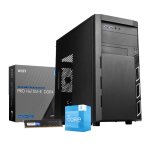 Pcbuilder Intel I3-13100 Office Master Core Windows 11 Pro Desktop PC