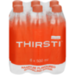 Thirsti Naartjie Flavoured Sparkling Drinks 6 X 500ML