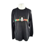 90S Mickey Mouse Embroidered Longsleeve Top - M l