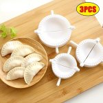 3PCS Diameter 7-10CM Manual Bag Dumpling Maker Plastic Dumpling Mold Quick Dumpling Clip