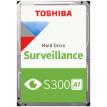 Toshiba S300 Ai Series 14TB 7200RPM 512MB Cache Sata III 6.0GB S Surveillance Hard Disk Drive Bulk HDEB03EZSA51F