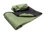 Waterproof Picnic Blanket African Batik Green