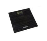 - Electronic Sparkle Glass Bathroom Scale - Nero Black