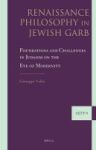 Renaissance Philosophy In Jewish Garb - Foundations And Challenges In Judaism On The Eve Of Modernity Hardcover