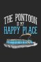 The Pontoon Is My Happy Place: 120 Pages I 6X9 I Graph Paper 4X4